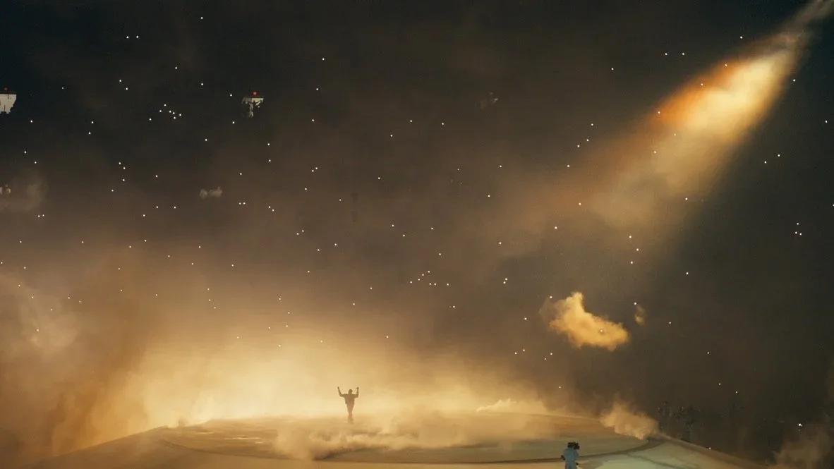 Drake & Kanye West · Prime Video color grade, frame 6