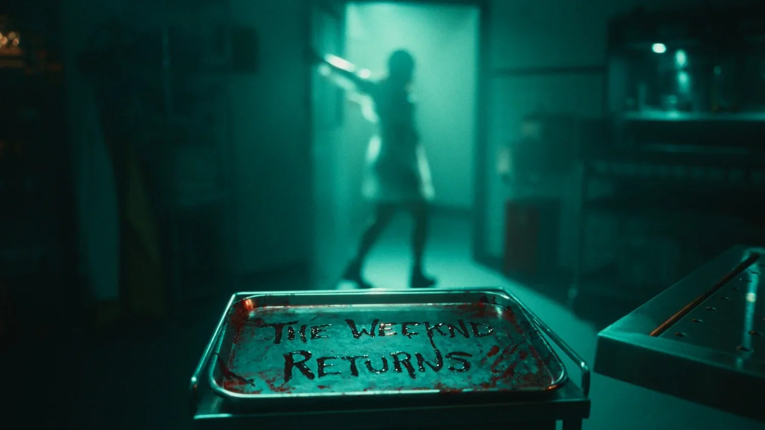 The Weeknd color grade, frame 1