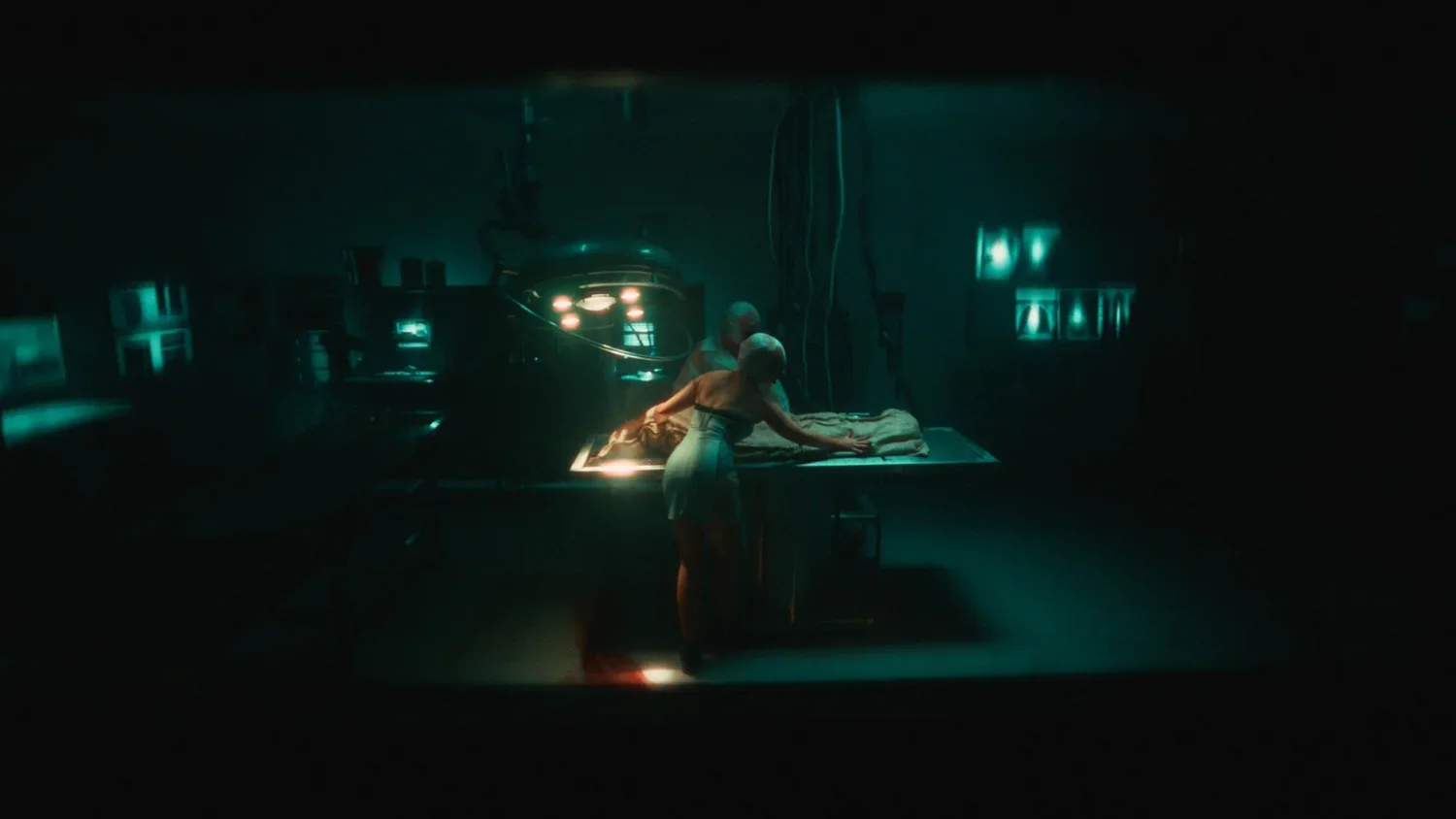 The Weeknd color grade, frame 2