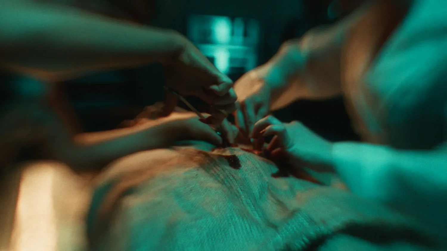 The Weeknd color grade, frame 3