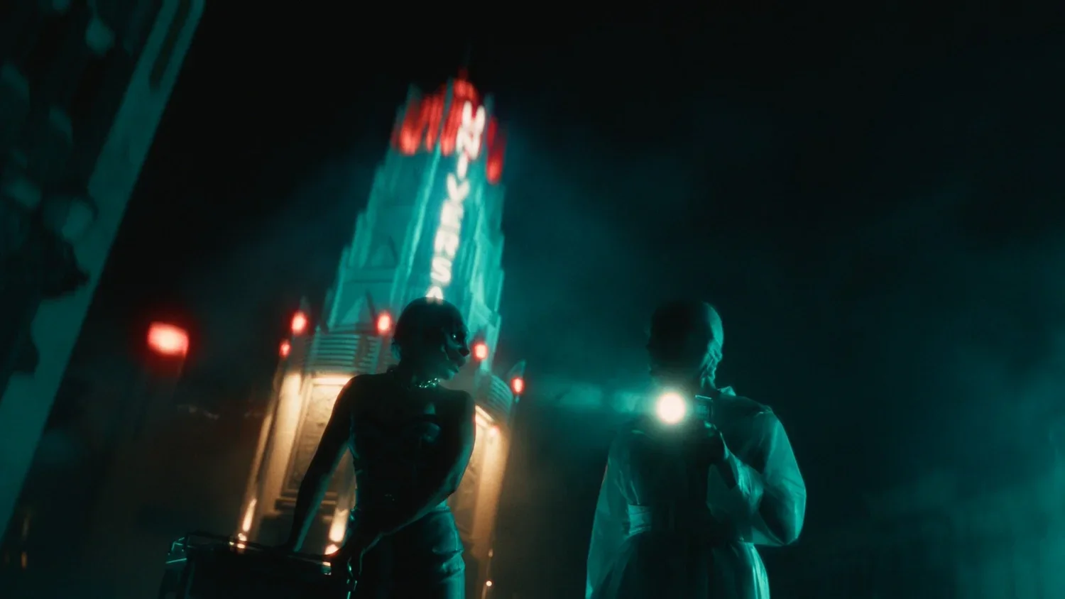 The Weeknd color grade, frame 6